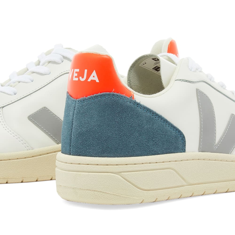 Veja V-10 Leather Basketball Sneaker - 4