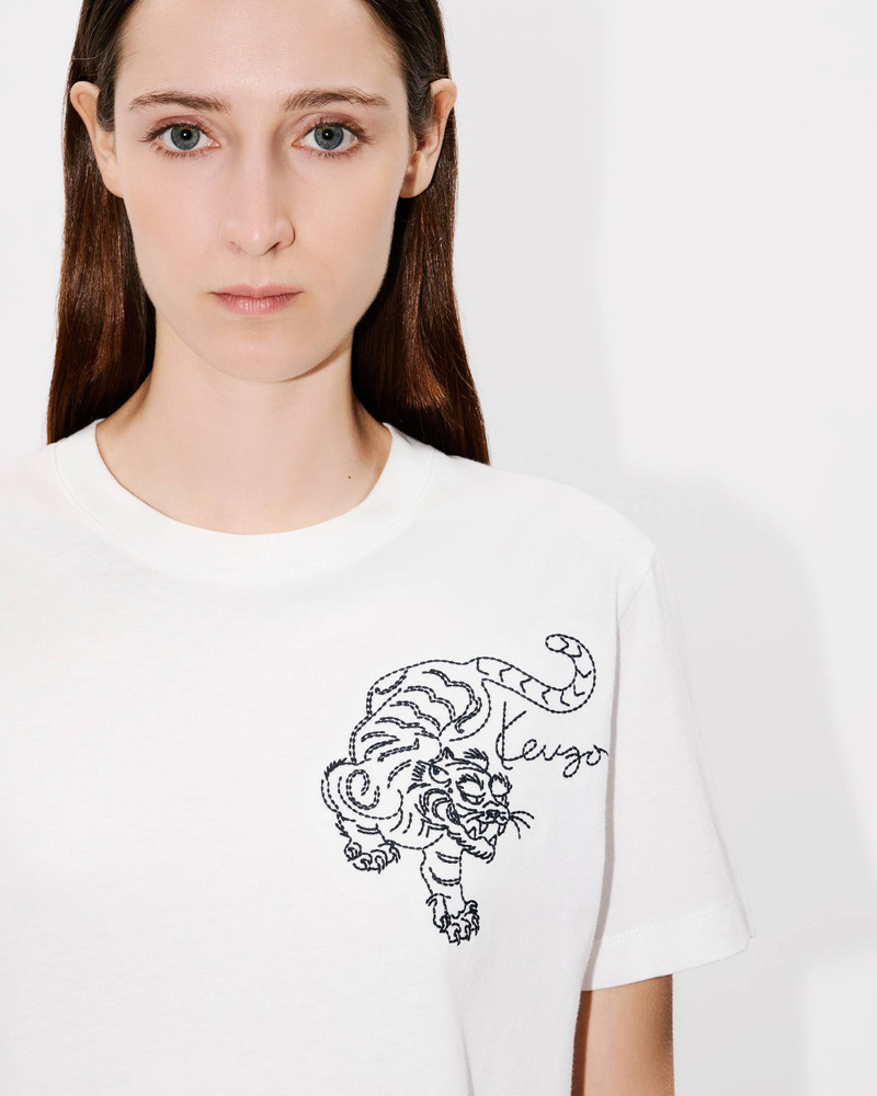 'KENZO Star Tiger' embroidered loose T-shirt 6