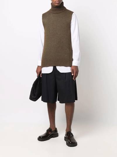 Maison Margiela roll neck knitted vest outlook