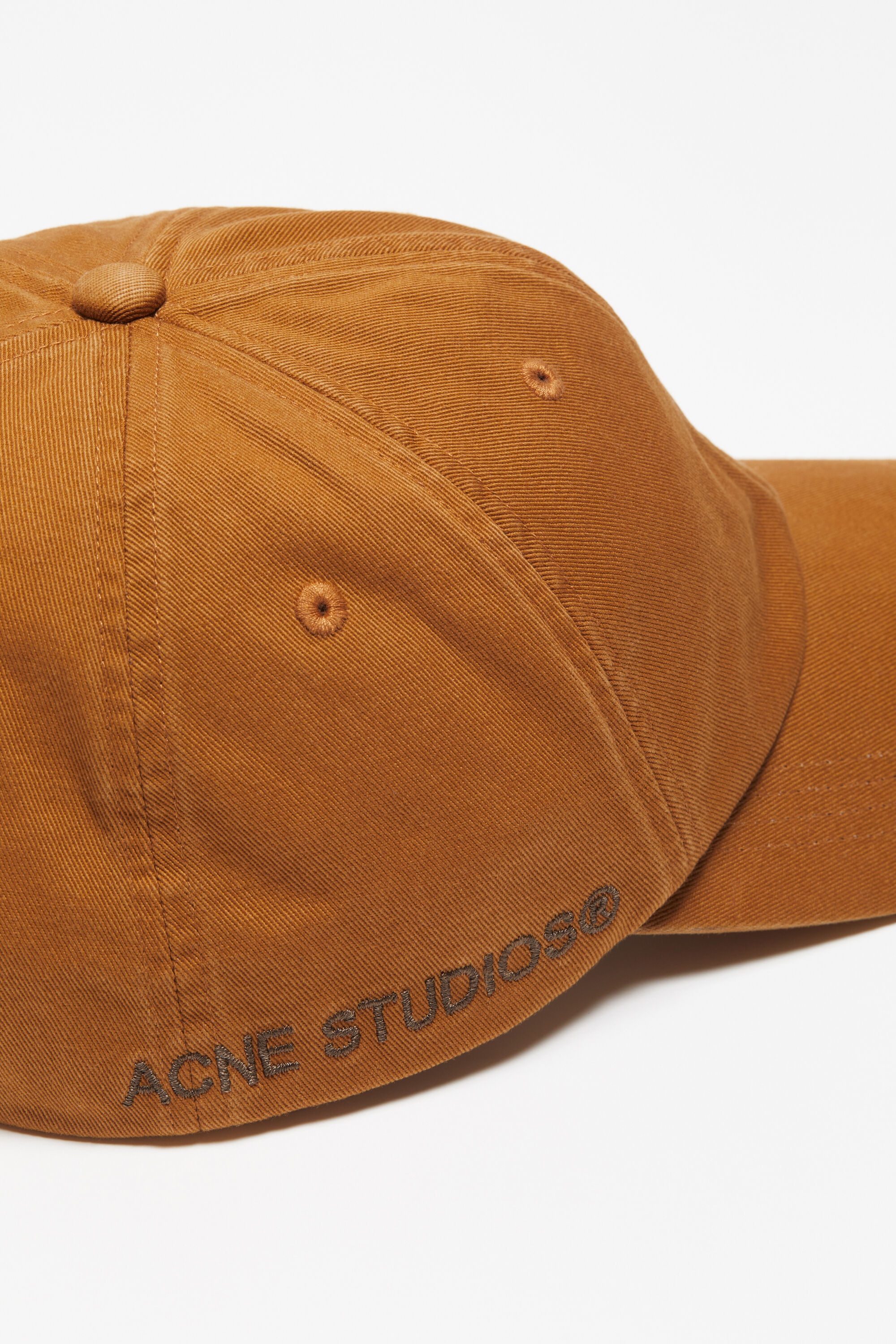 Twill cap - Toffee brown - 5