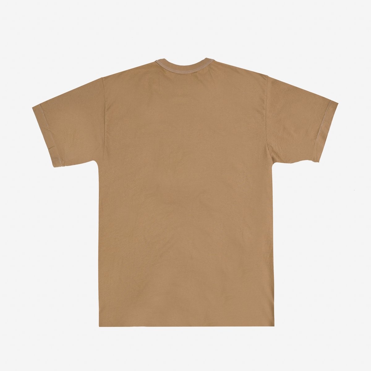 UTIL-YEL UTILITEES - 5.5oz Loopwheel Crew Neck T-Shirt - Yellow - 4