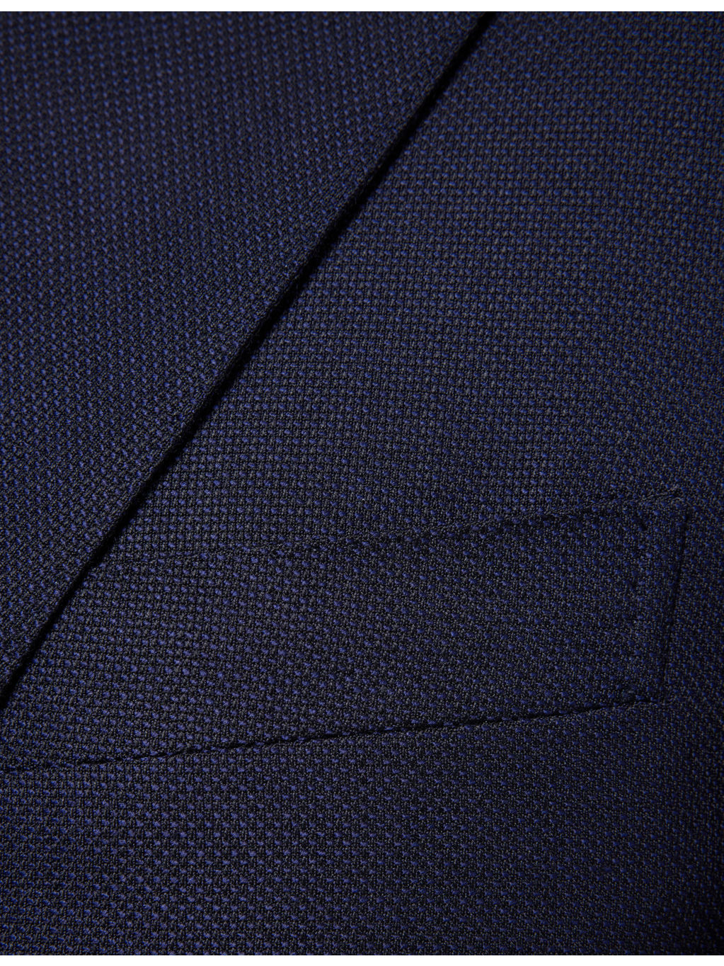 Notched-Collar Long-Sleeved Wool Jacket - 6