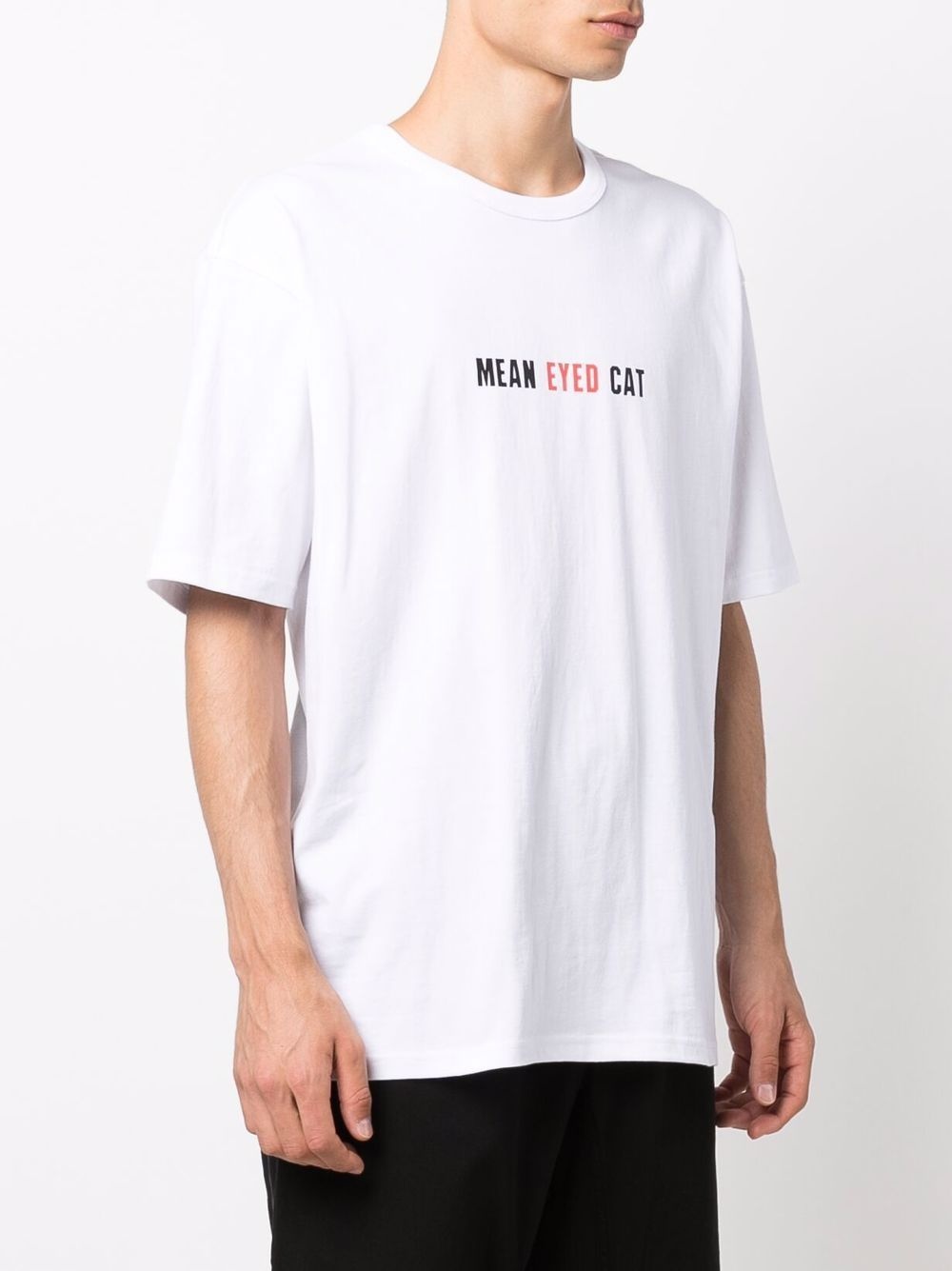 slogan-print cotton T-shirt - 4