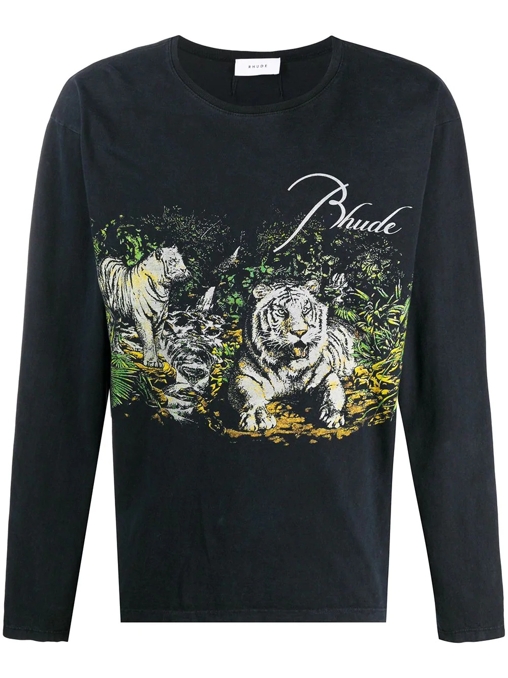 Tiger print jumper - 1