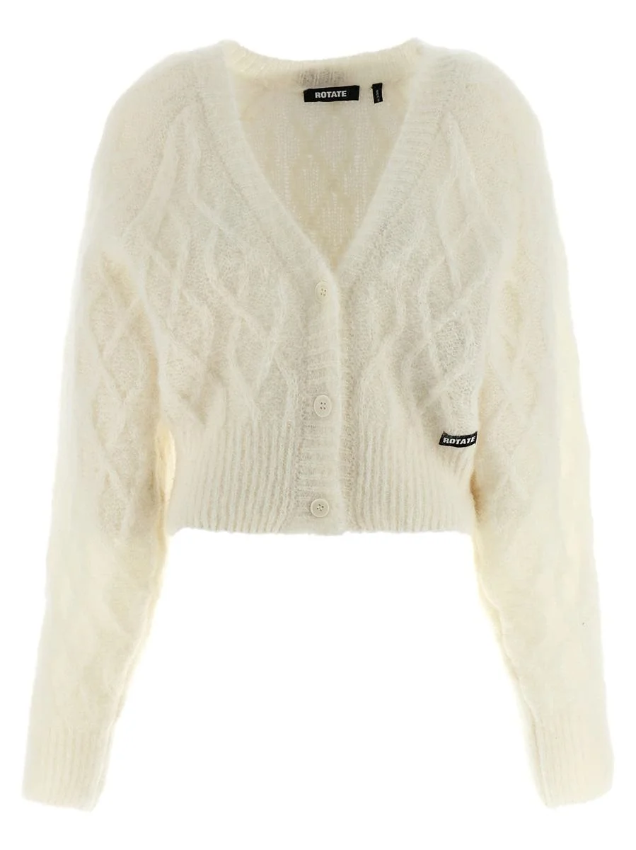 Rotate Birger Christensen 'Fluffy Knit' Cardigan - 1
