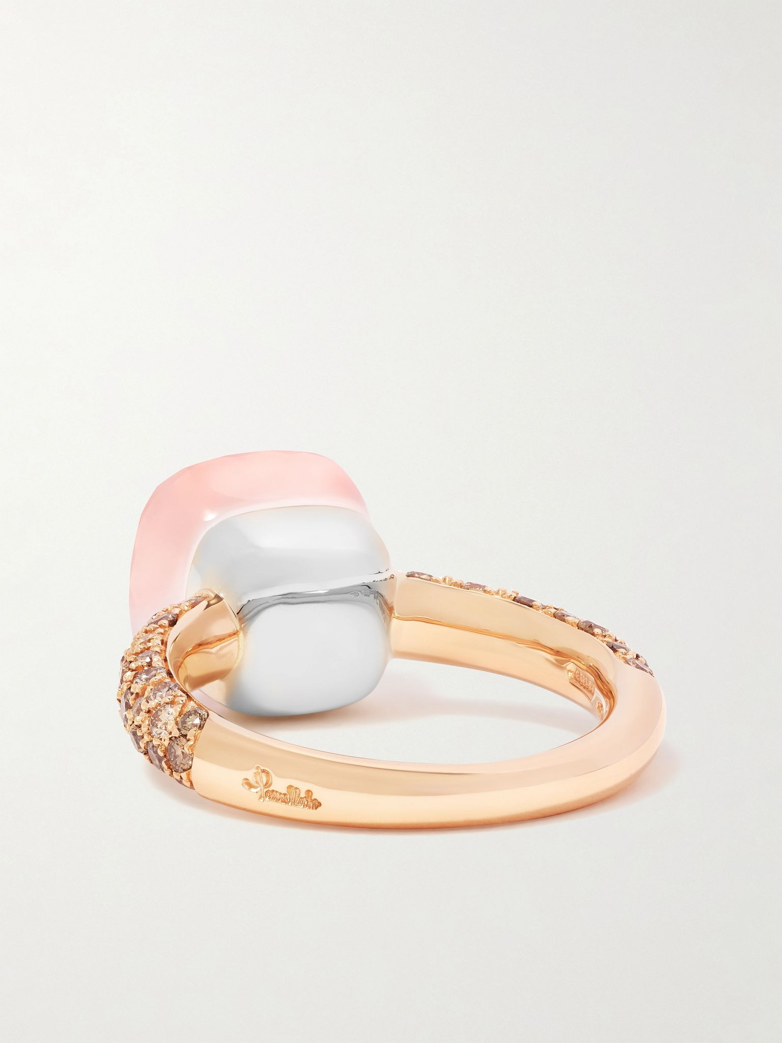 Nudo Classic 18-karat rose gold multi-stone ring Gold - 3