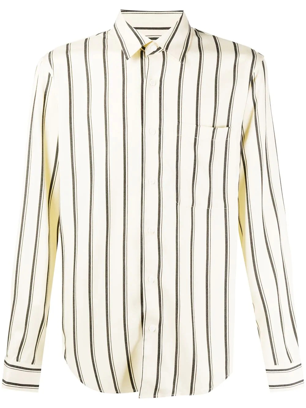 striped tailored shirt - 1