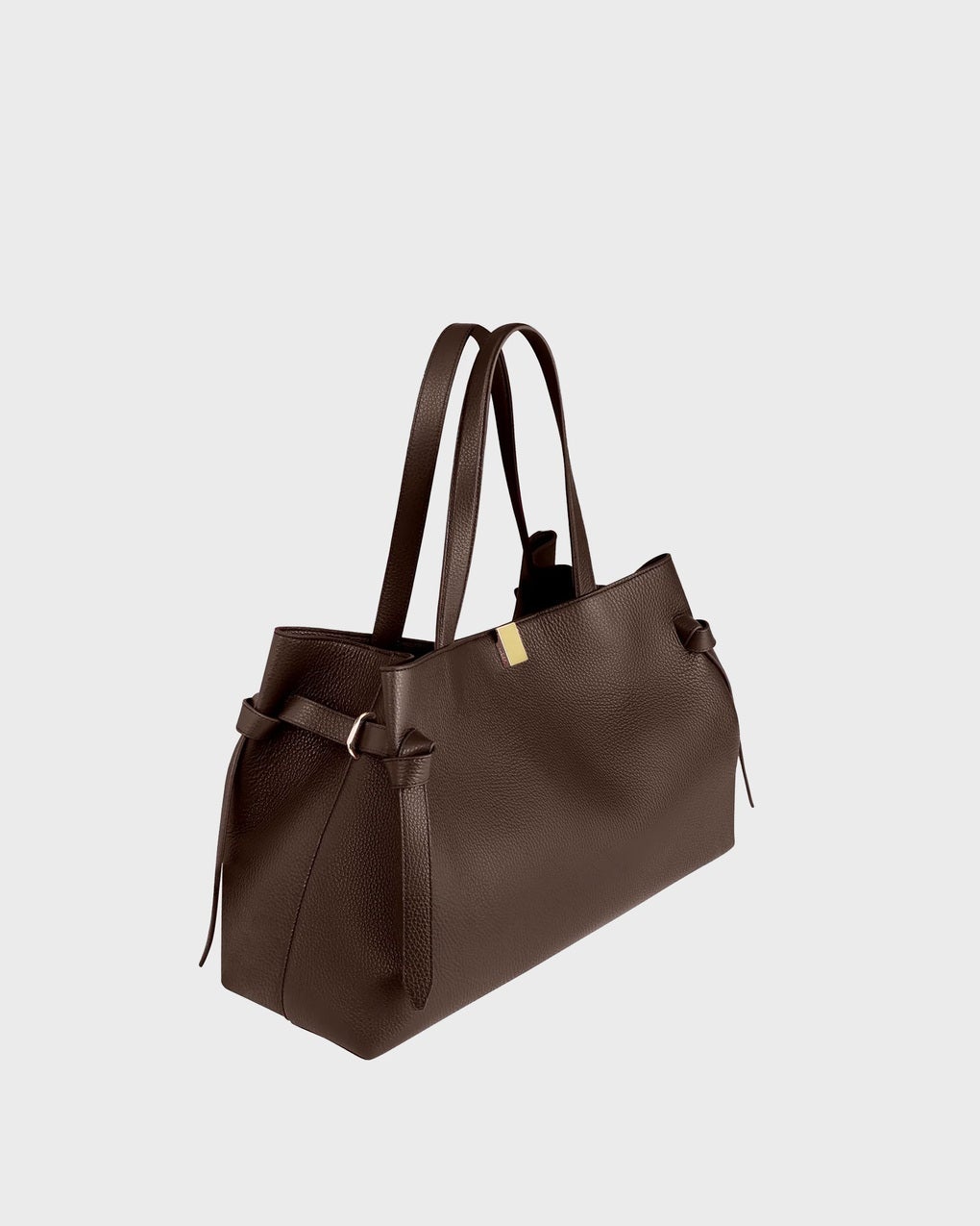 Gyoza Tote Pebble Bag  Espresso ONESIZE - 3