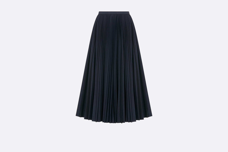 Mid-Length Pleated Skirt 1