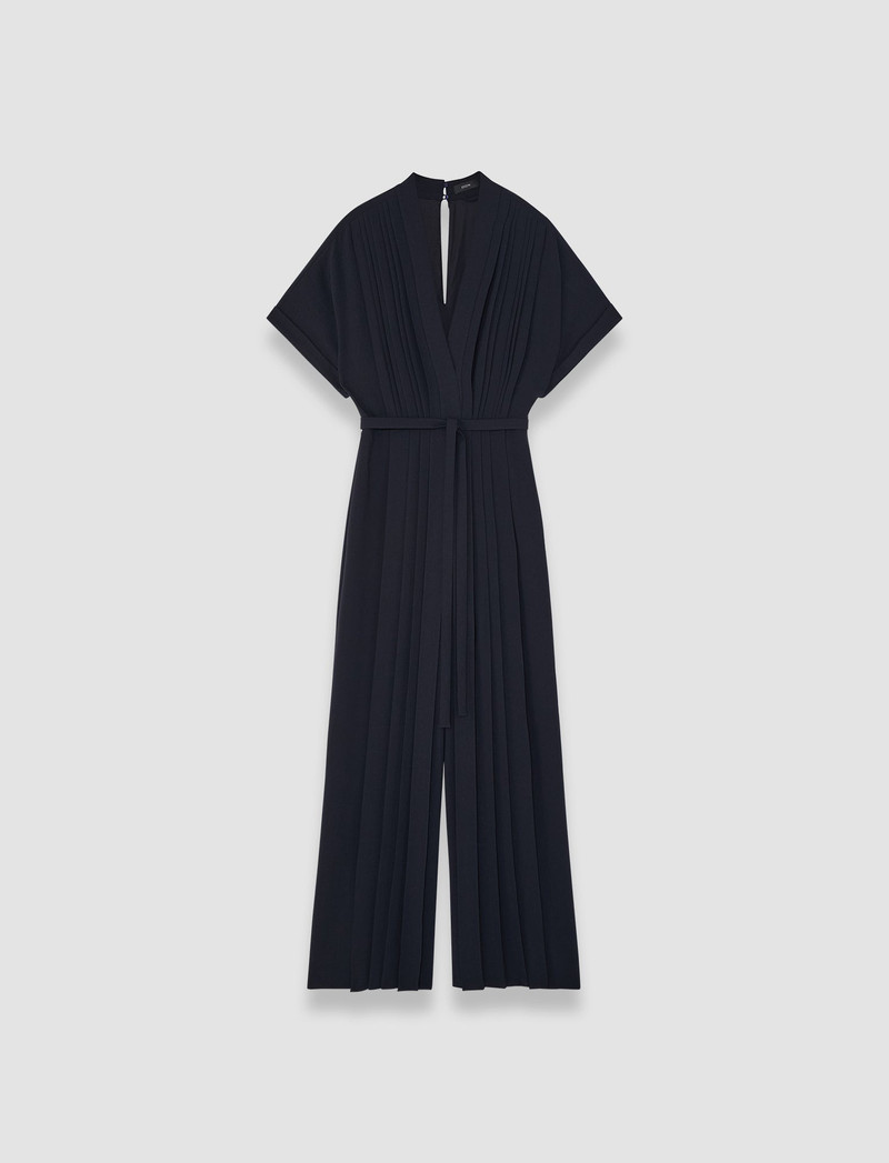 Sofia Airy Plissé Jumpsuit 1