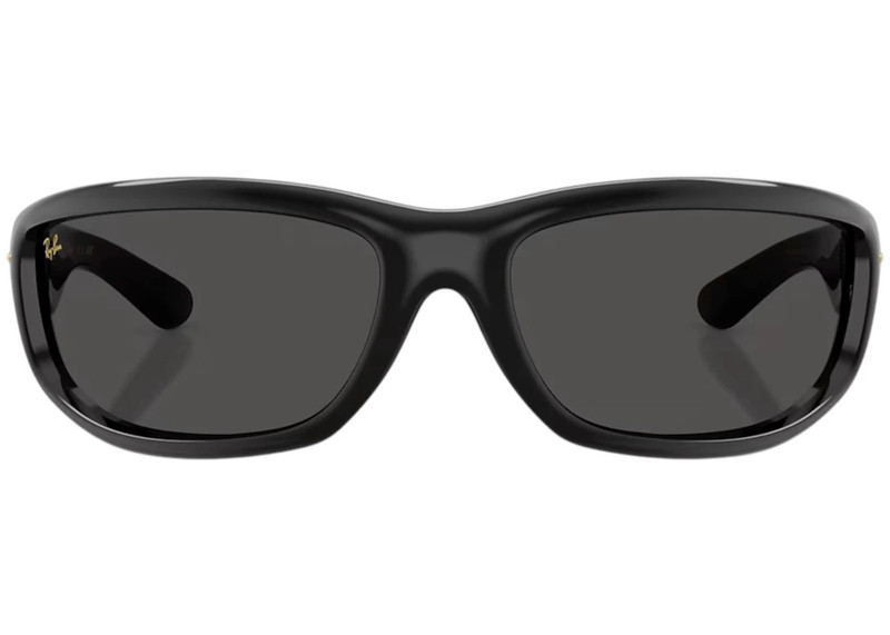 Ray-Ban Ray-Ban x A$AP Ultra Wrap 003 Next Generation Collection Sunglasses Polished Black Ultra Black (RB49 outlook