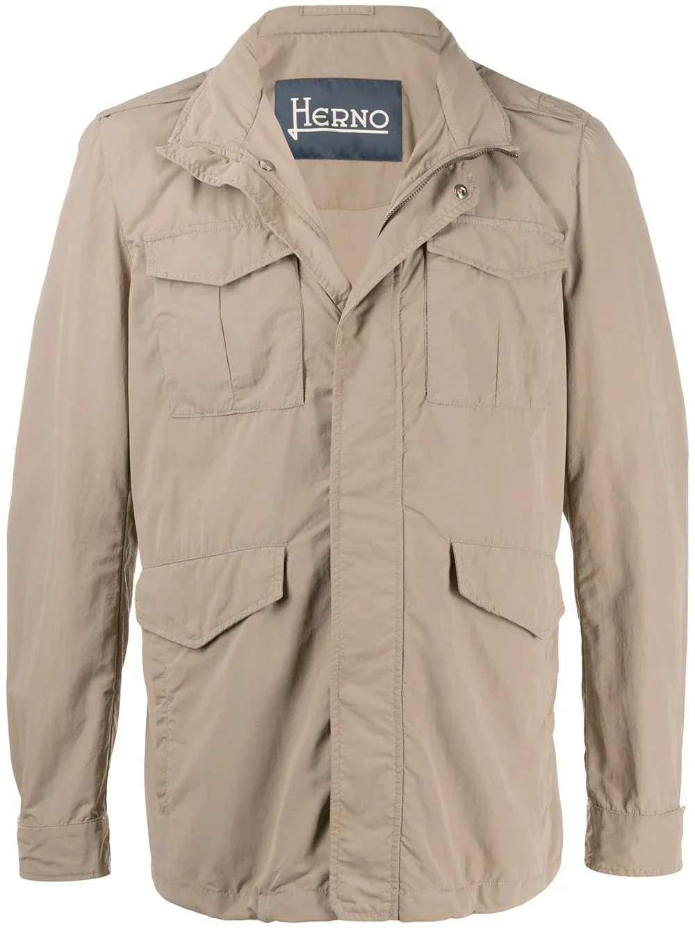 high-neck field jacket - 1