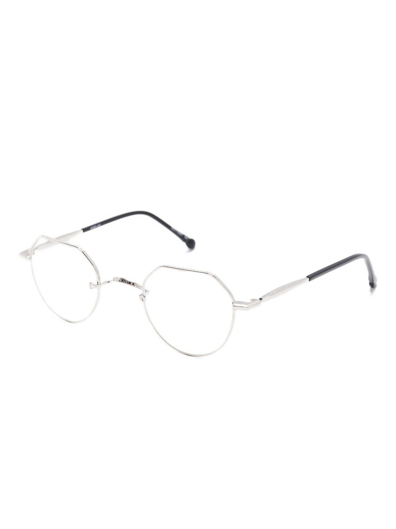 MATSUDA M3144 octagonal-frame metal glasses outlook