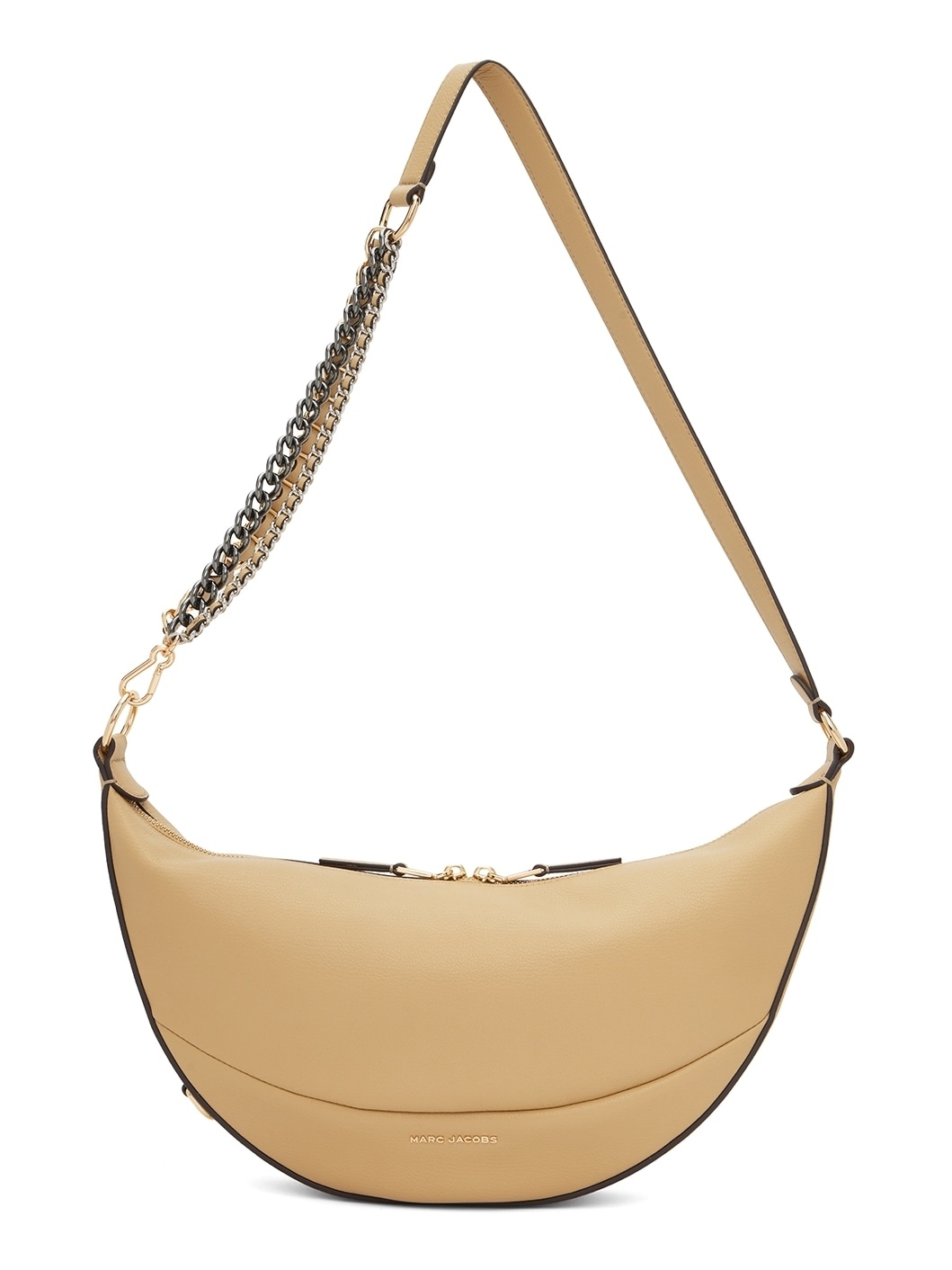 Tan 'The Eclipse Shoulder Bag' Pouch - 4