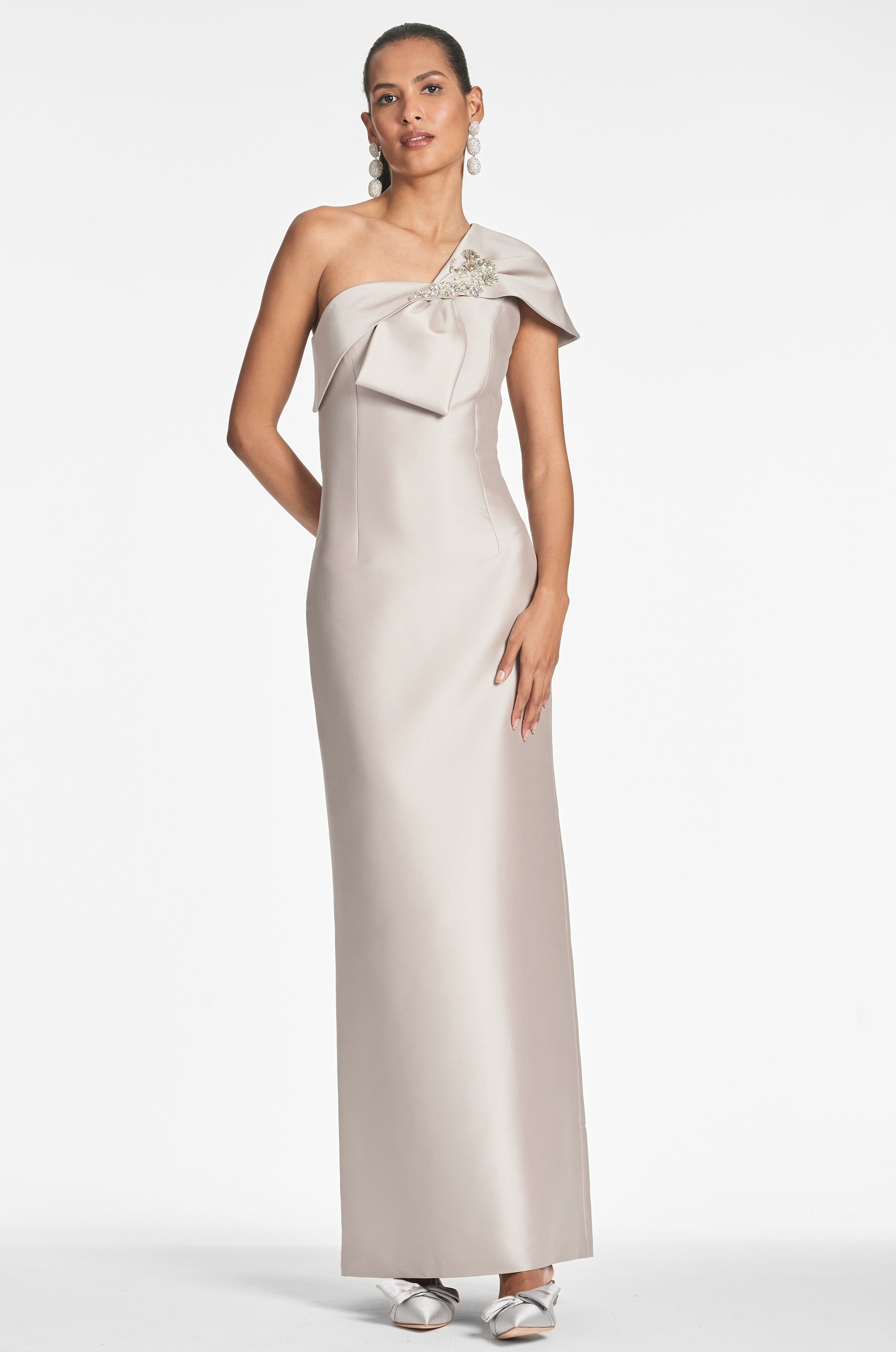 Ines Gown - Frosty Pewter - 2