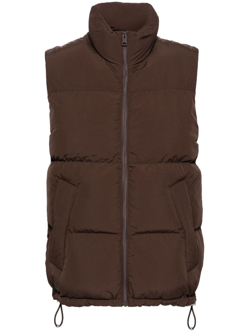 quilted gilet - 1