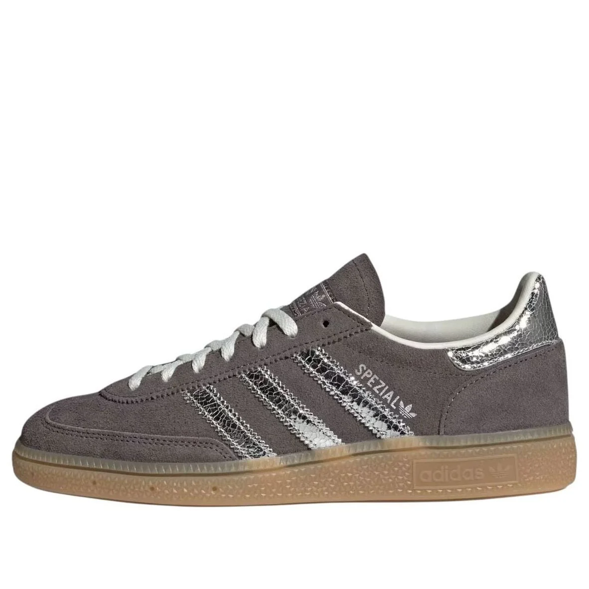 (WMNS) adidas Handball Spezial 'Charcoal Silver Gum' HQ0268 - 1
