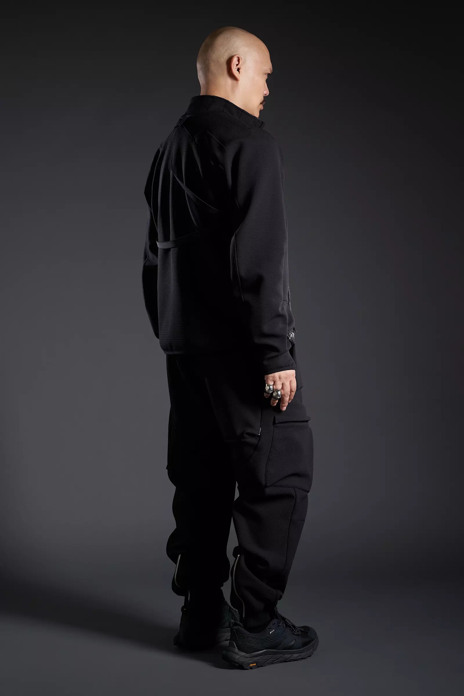 トップ ACRONYM J97-SS Black Jacket WB-400™ 3XDRY® schoeller® ジャケット・アウター