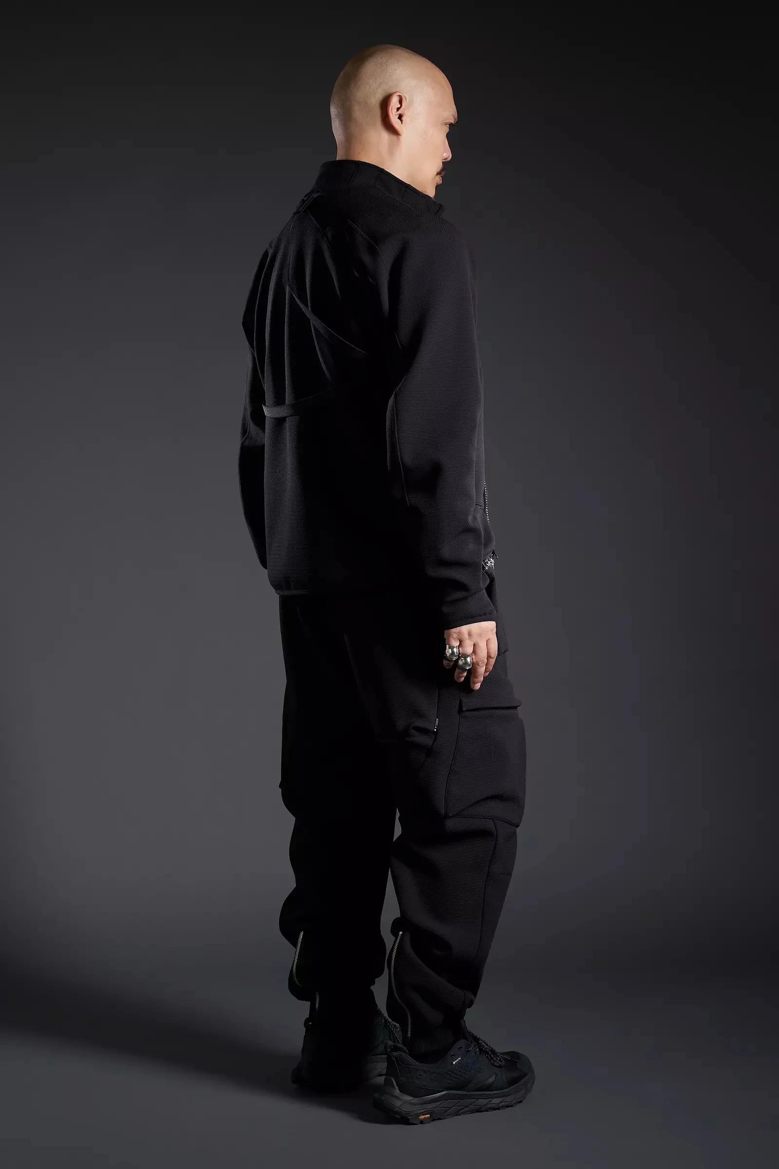 Acronym公式限定 J97-SS XDRY WB-400 Jacket ACRONYM J97-SS schoeller® 3XDRY® WB-400™ Jacket Black | REVERSIBLE