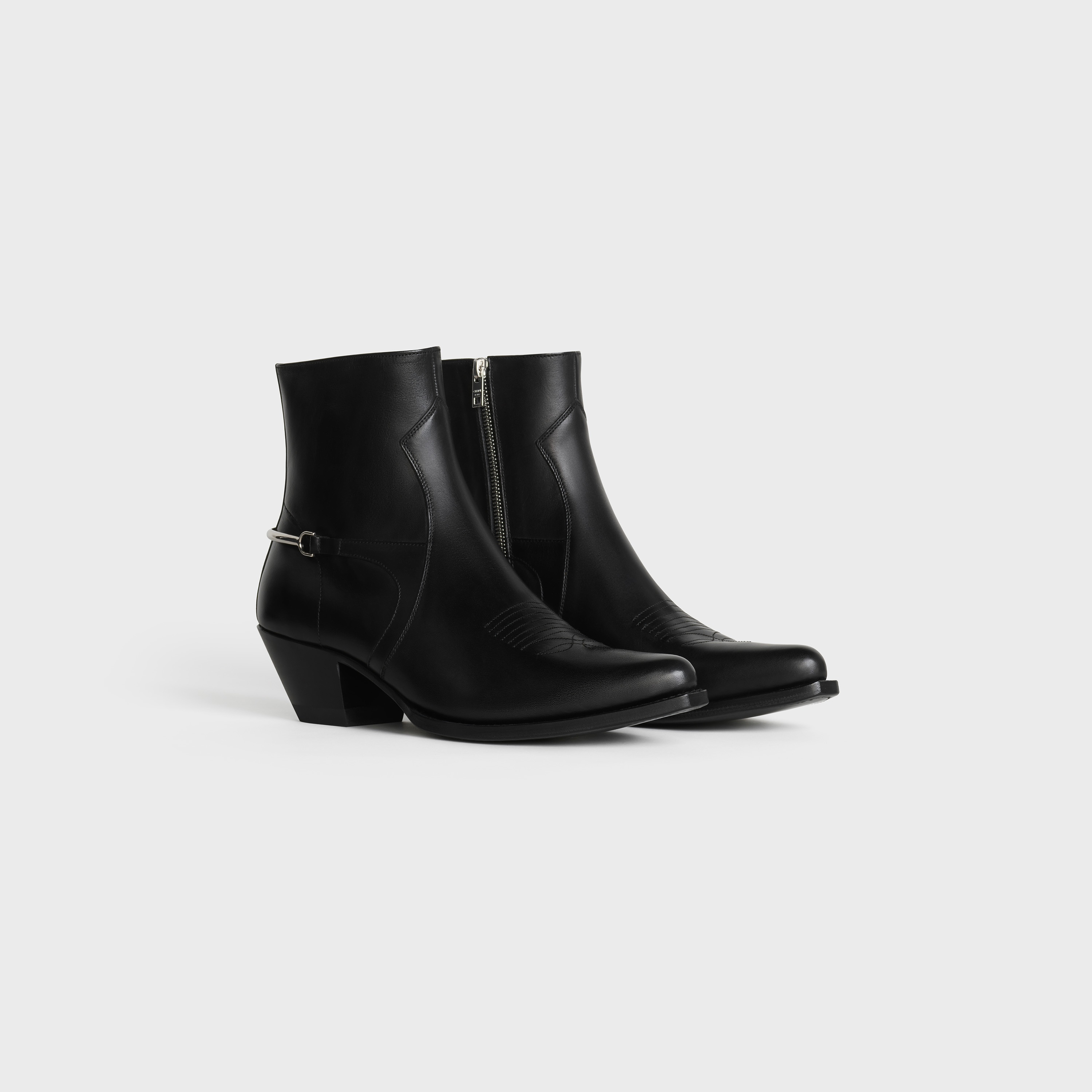 CELINE BERLIN BOOTS CAVALRY ZIPPED BOOT IN VEGETAL CALFSKIN - 2