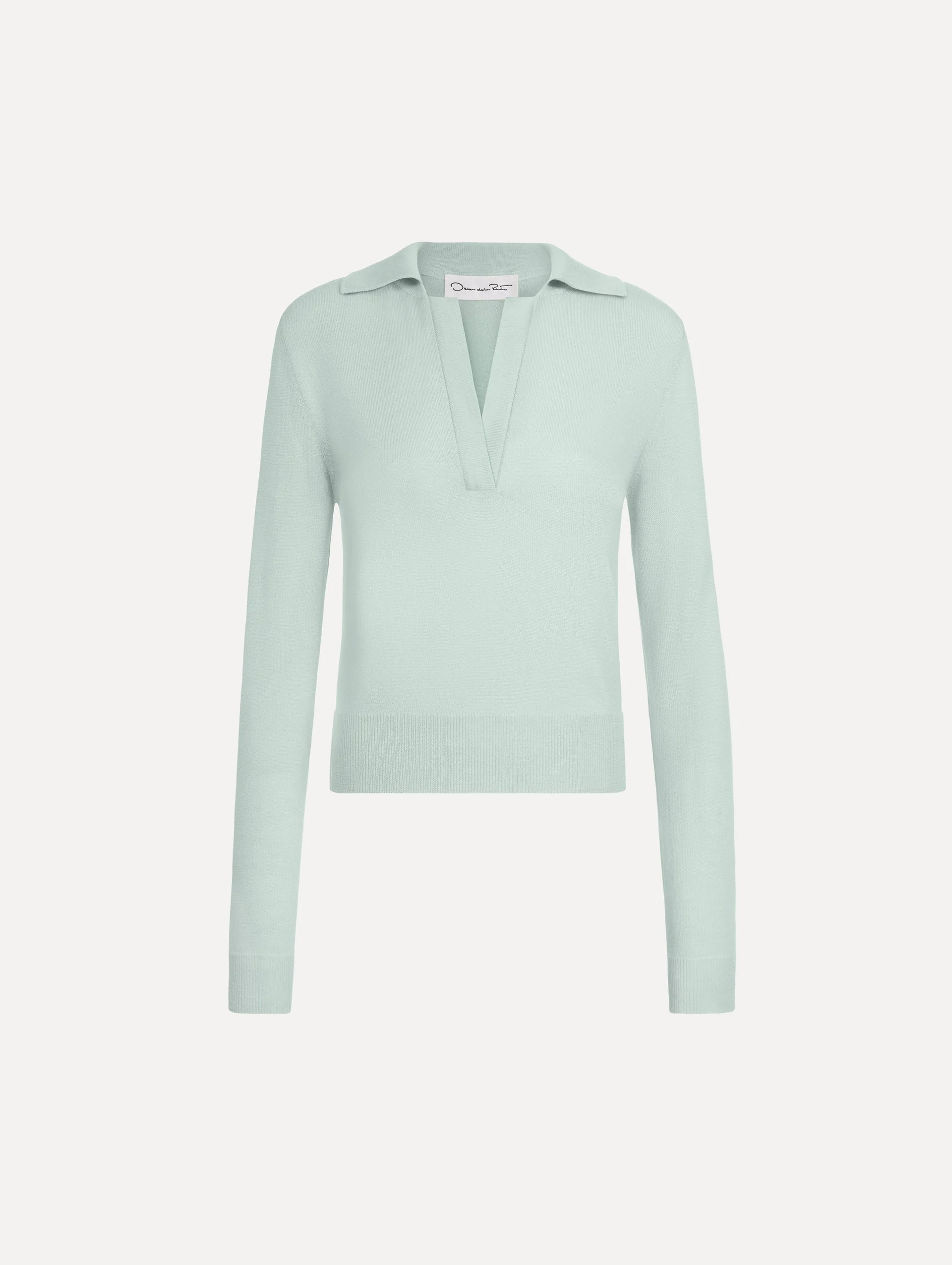 WOOL POLO PULLOVER - 1