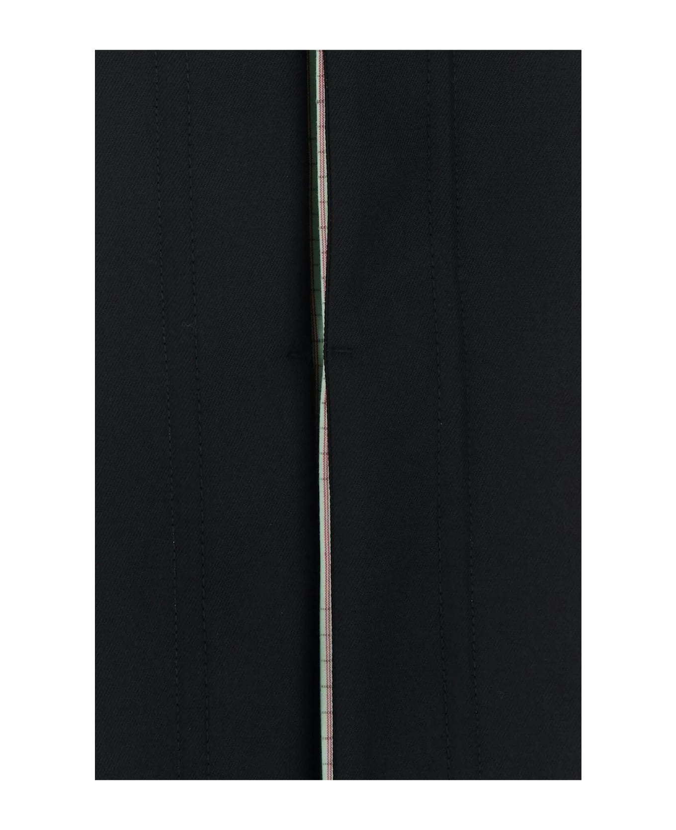 Black Wool Jacket - 3