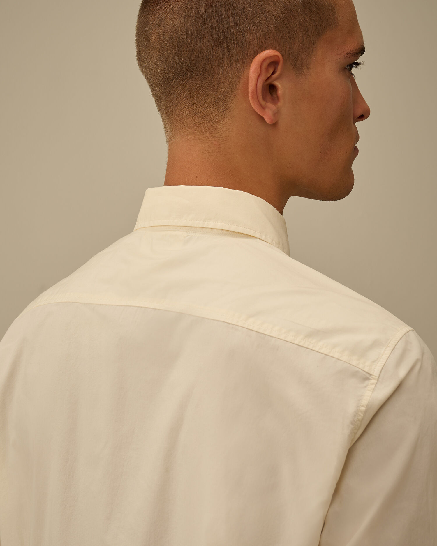 Popeline Longsleeve Button Shirt - 6