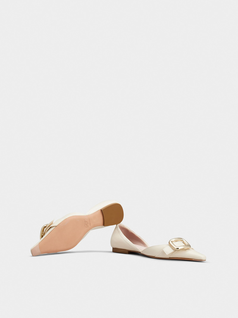 Viv' Canard D'Orsay Ballerinas in leather 6