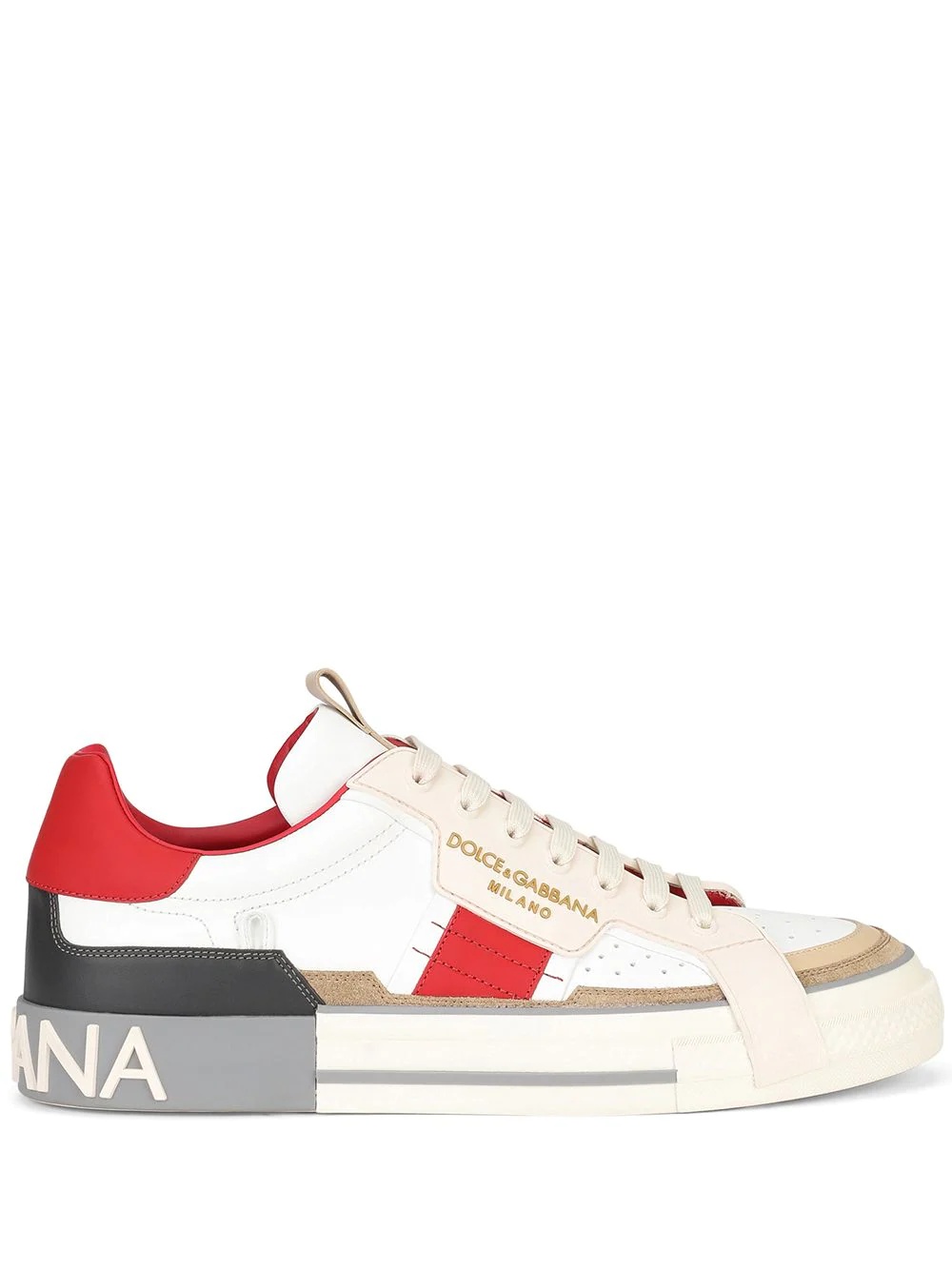 Custom 2.Zero panelled low-top sneakers - 1