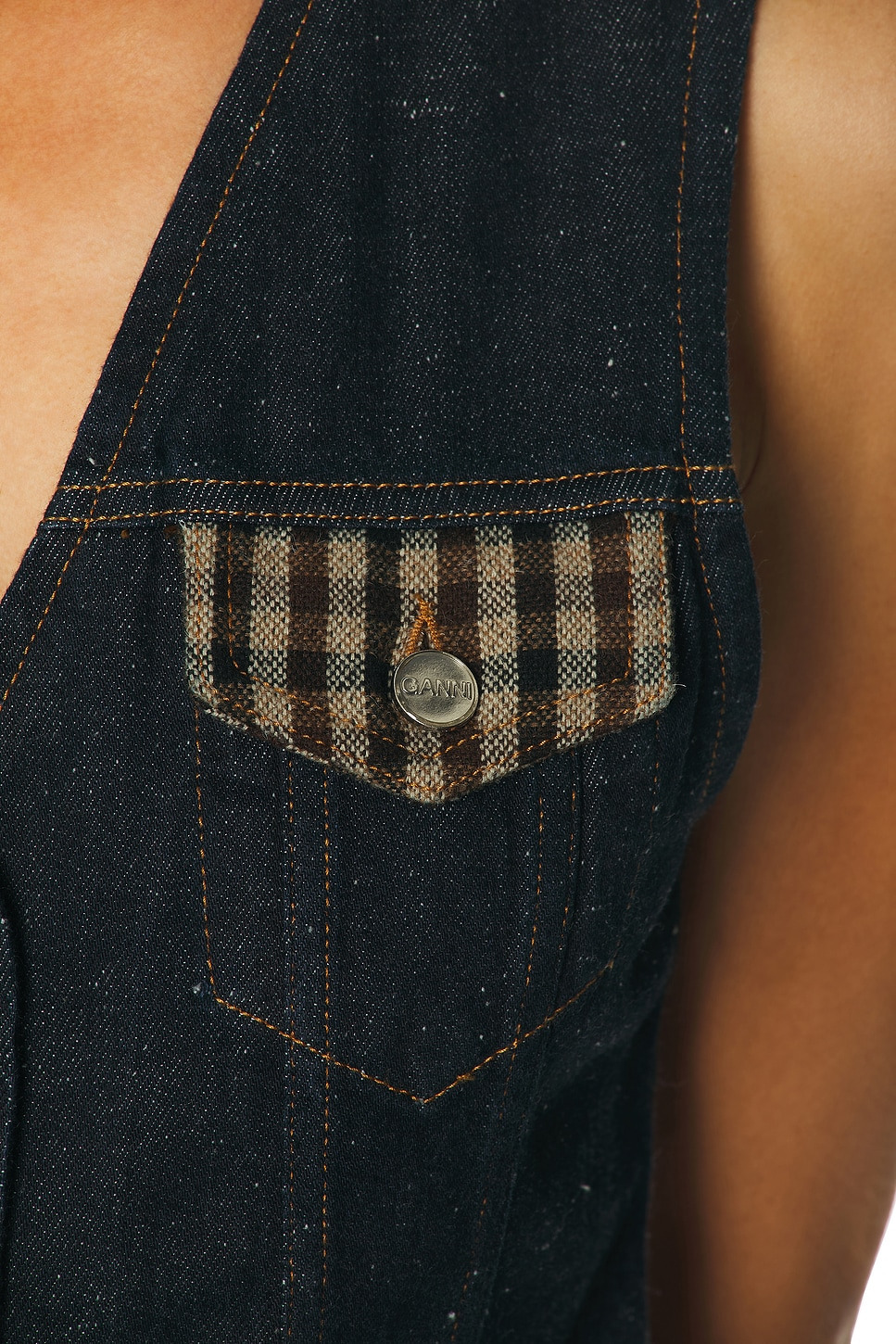 Neppy Denim Vest - 5