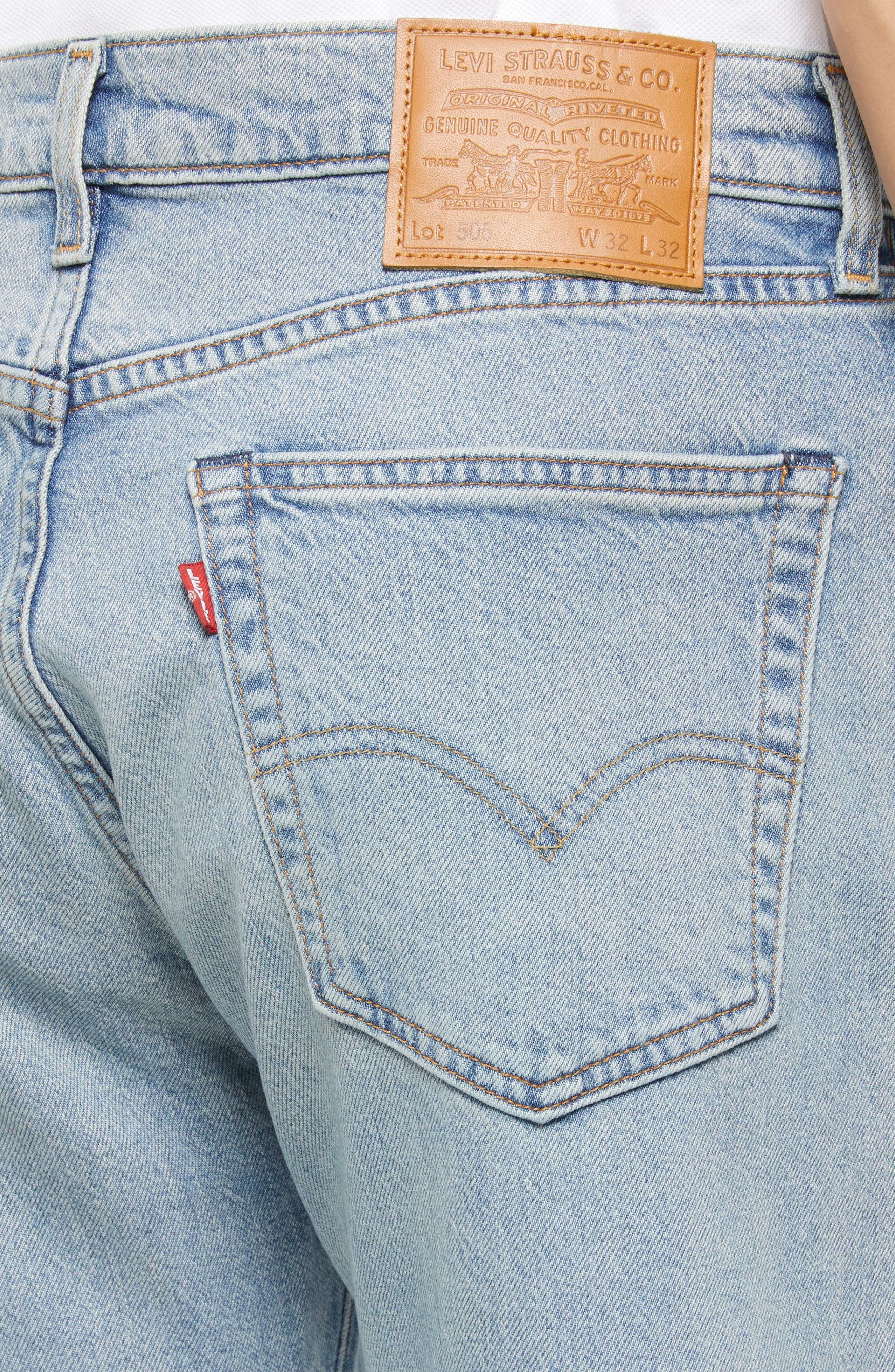 levi's 505™ Relaxed Straight Leg Jeans in In The Head Lights at Nordstrom - 4