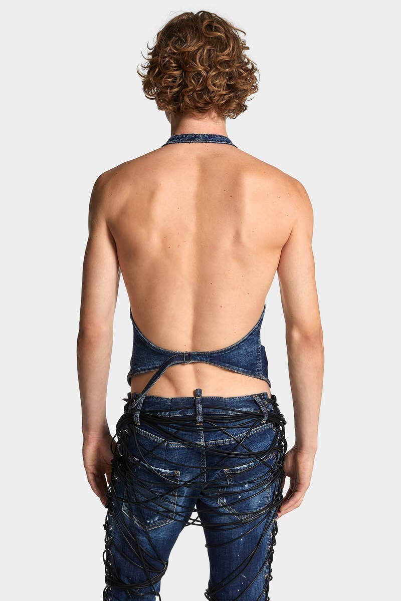 BOUND BUNNY WASH WAISTCOAT - 4