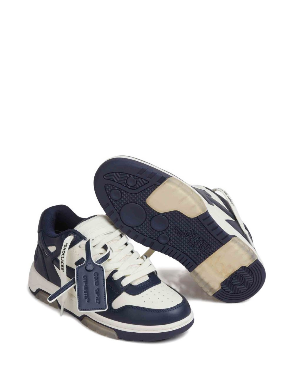 Out Of Office leather sneakers - 4
