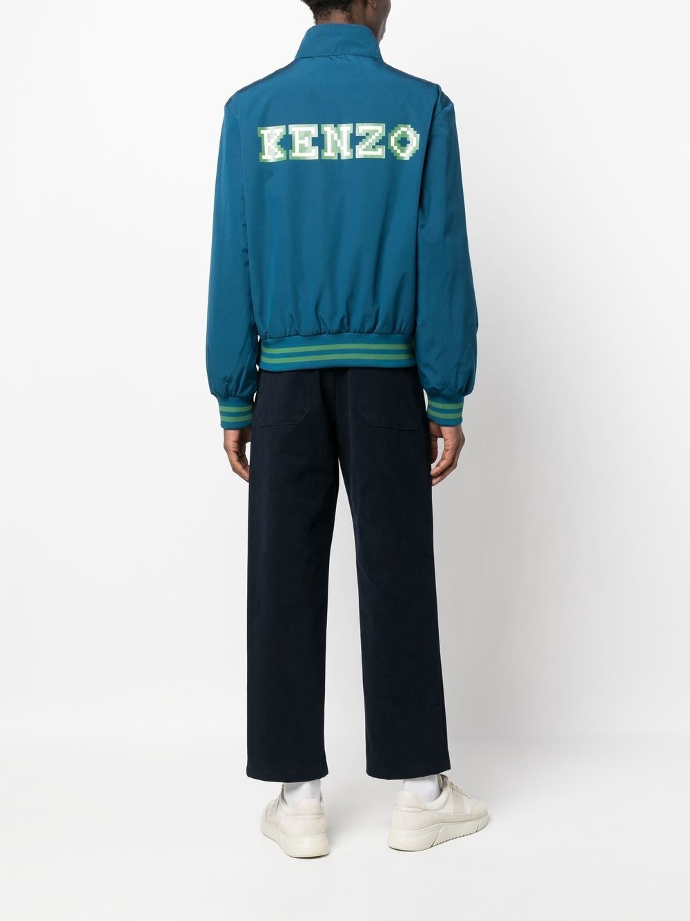 graphic logo-print track jacket - 2