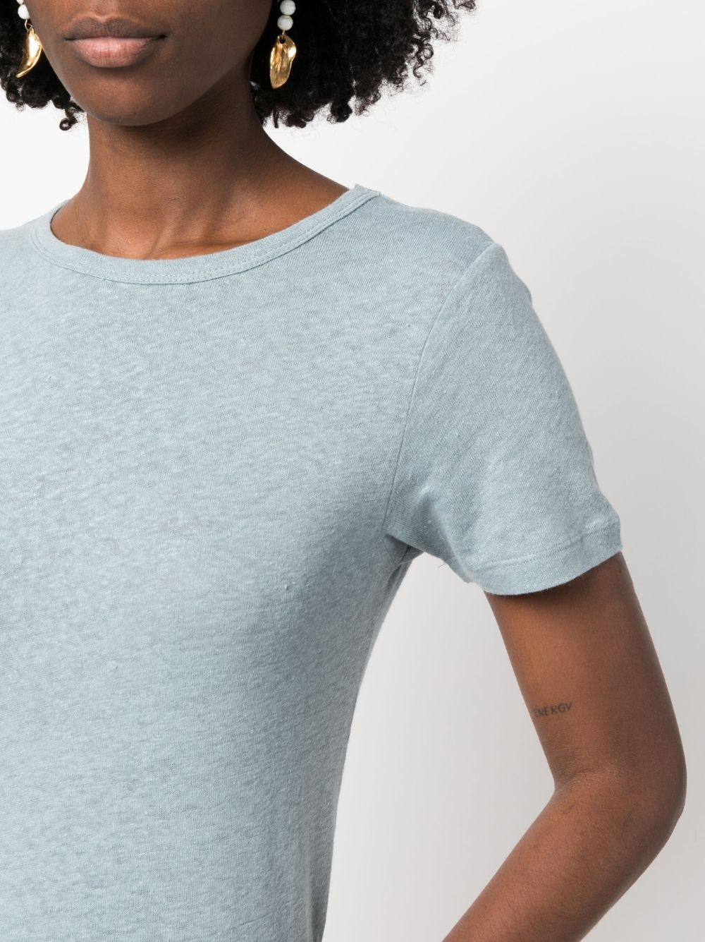 round neck T-shirt - 5