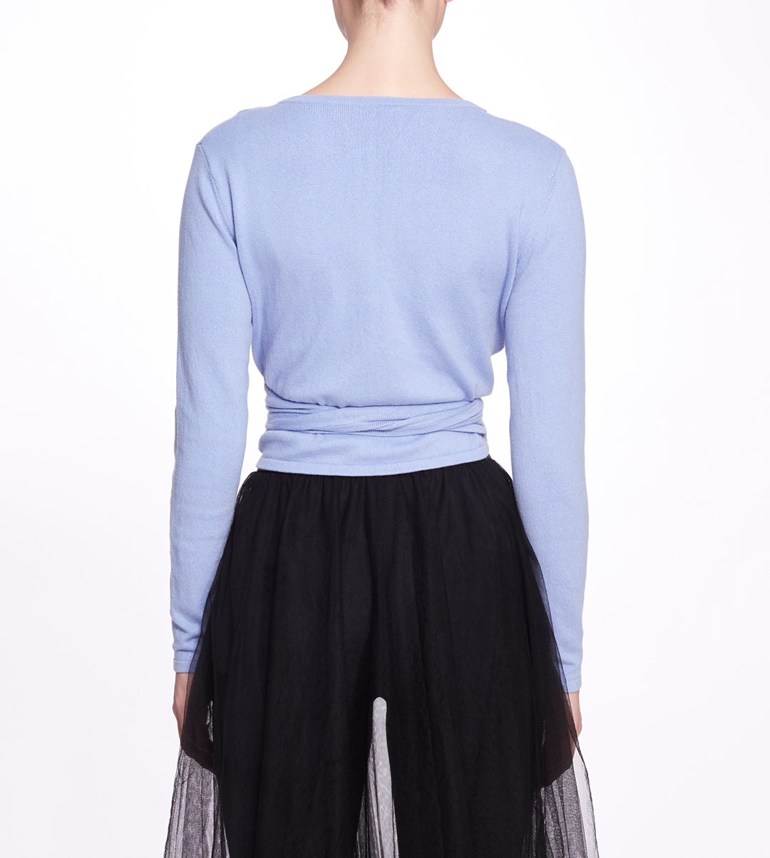 ANNE WRAP SWEATER - 2