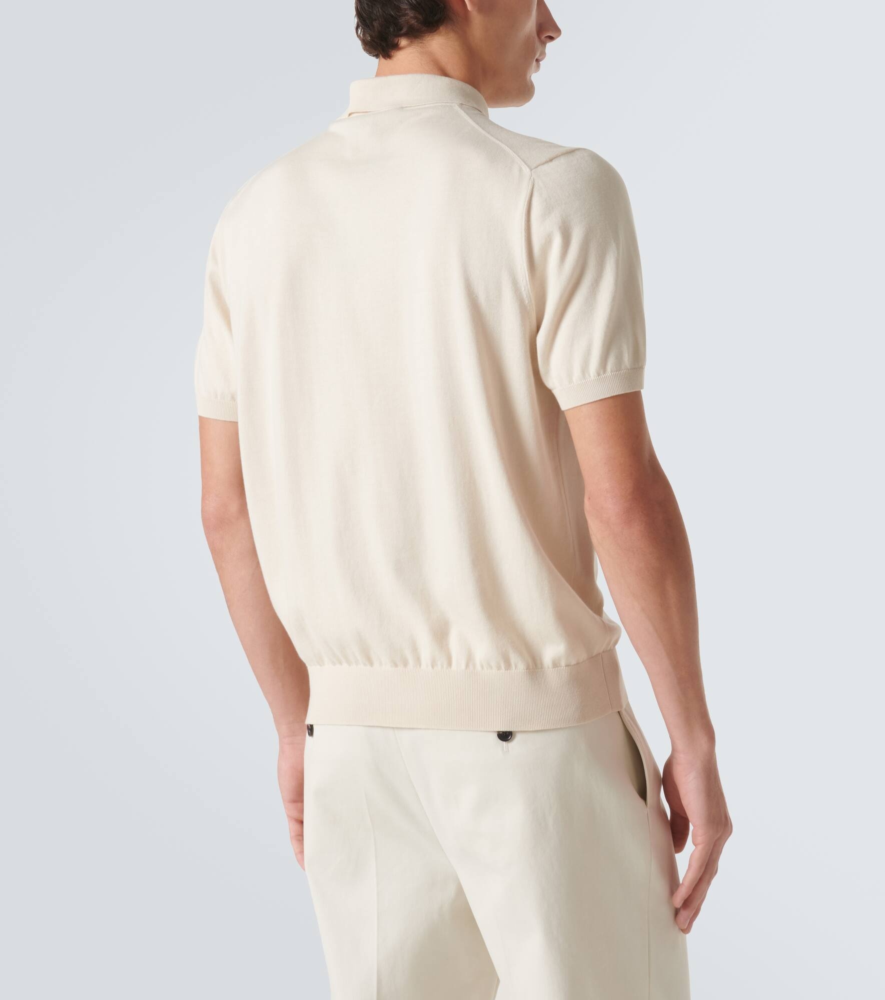 Cotton polo shirt - 4