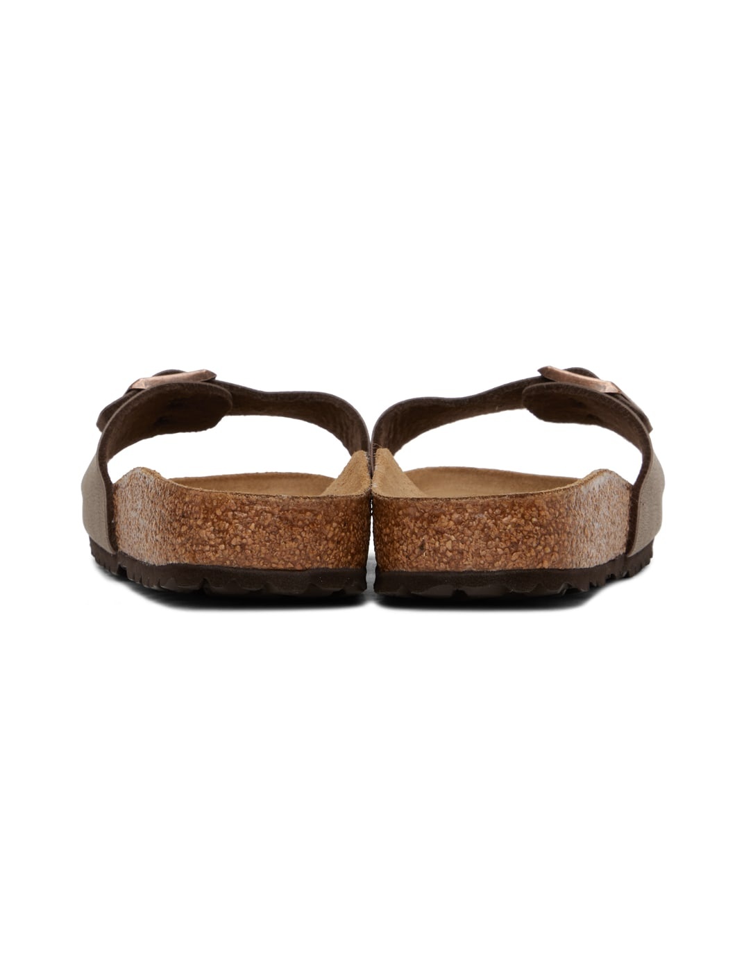 Brown Narrow Madrid Sandals - 2