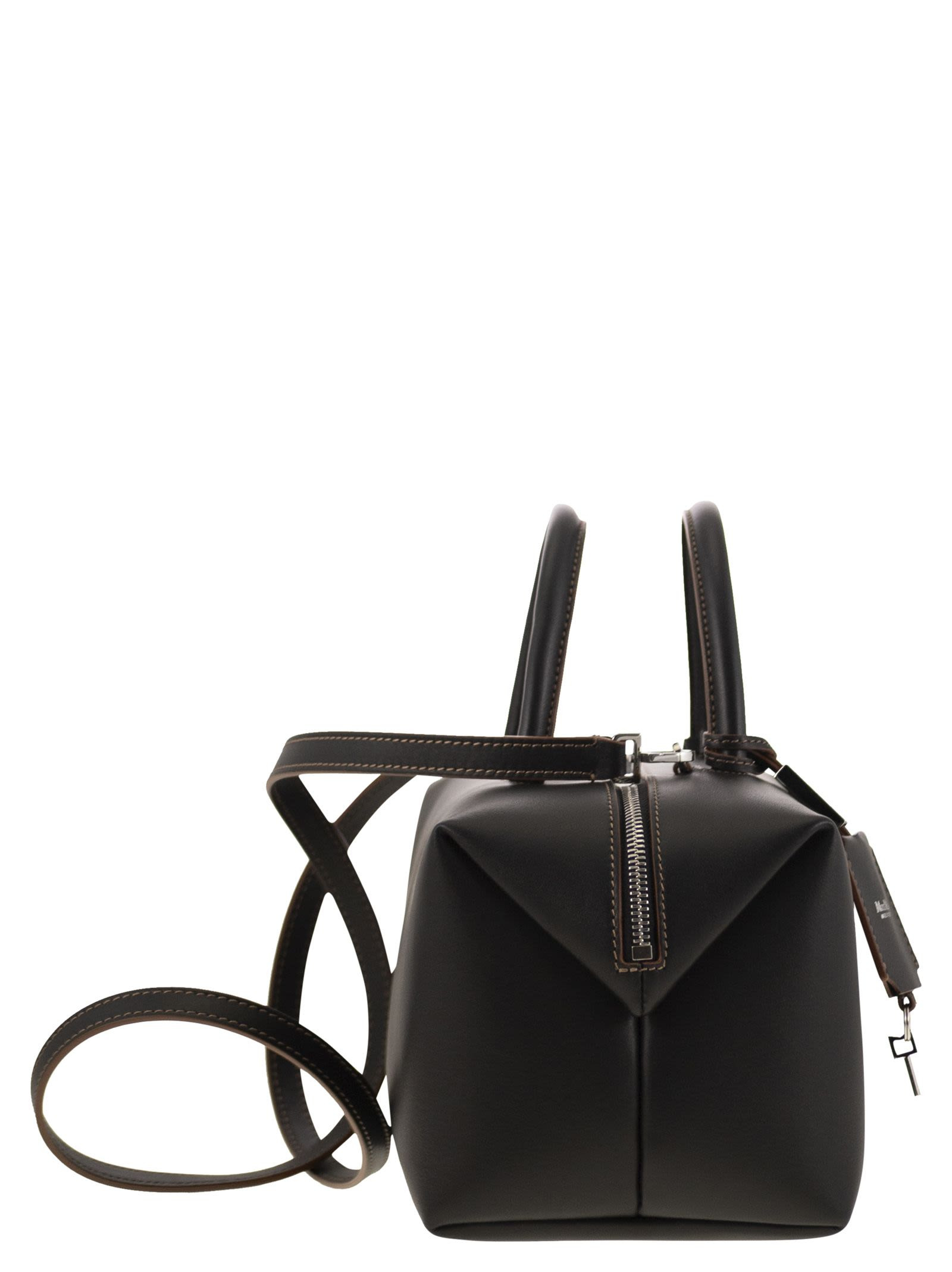 Maxmara Women Holdallm - Medium Satchel In Natural Leather - 3