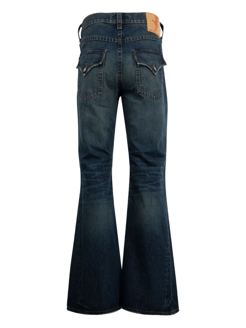 twisted cotton jeans - 2