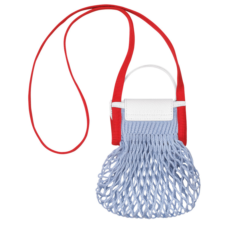 Le Pliage Filet XS Mesh bag Sky Blue - Canvas 4