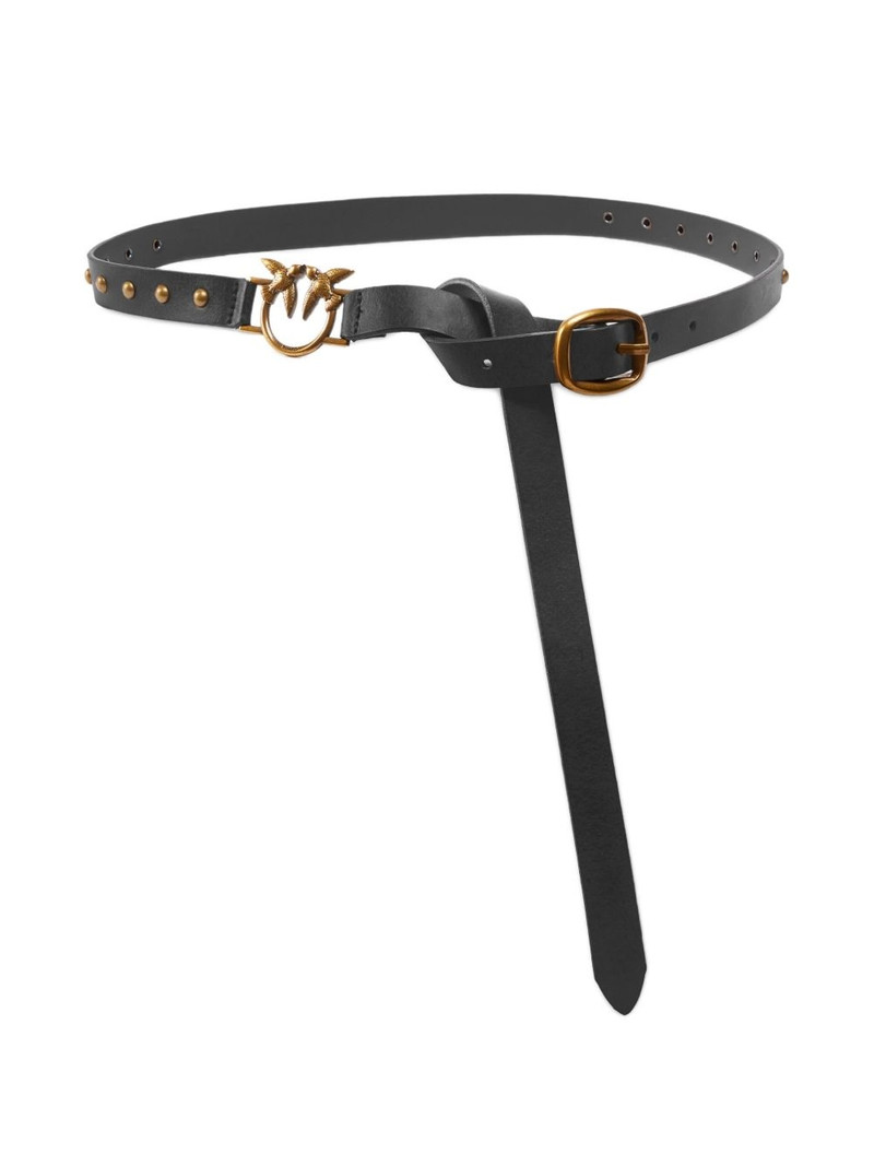 PINKO studded leather belt outlook