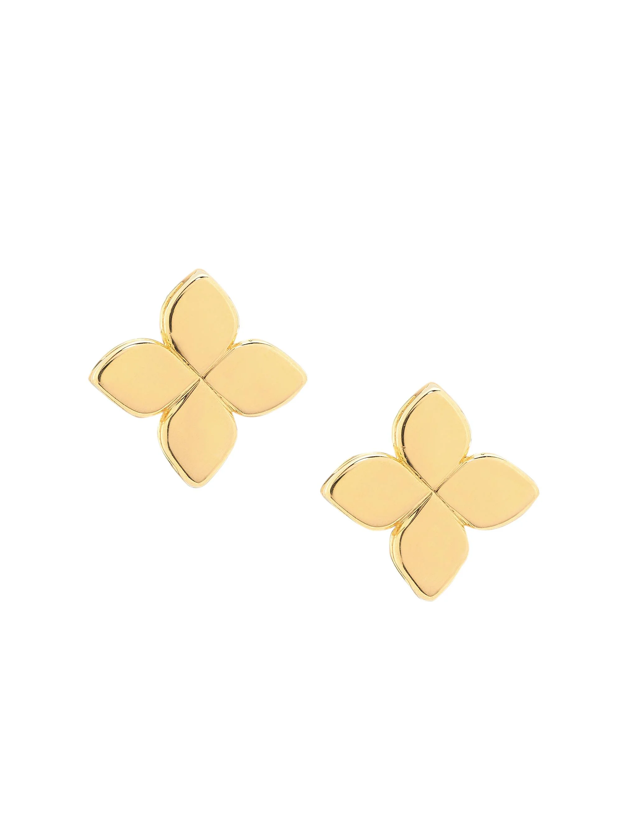 Women's Love In Verona 18K Yellow Gold Floral Stud Earrings - Yellow Gold - 1