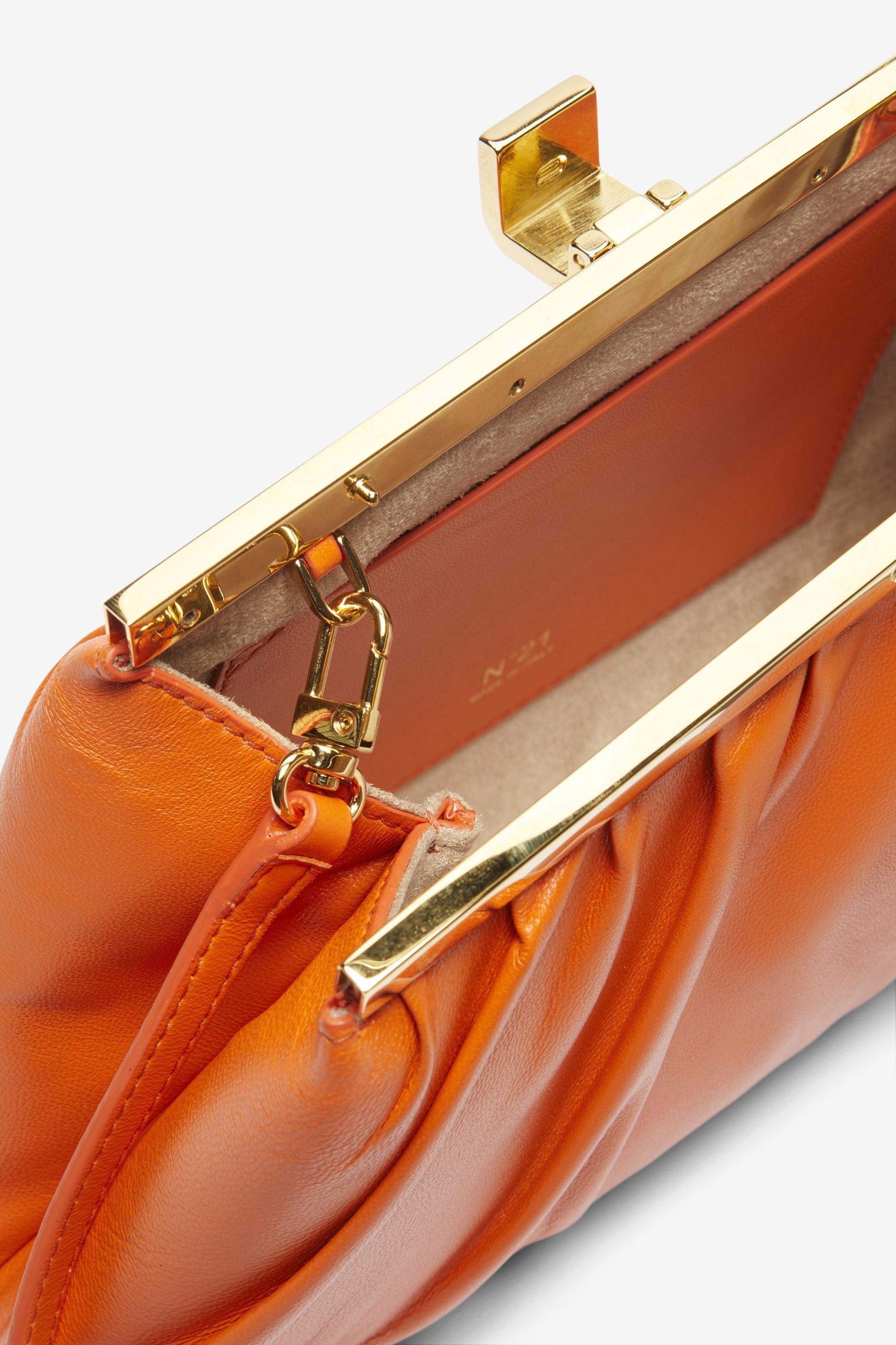 PUFFY JEANNE LEATHER SHOULDER BAG - 4