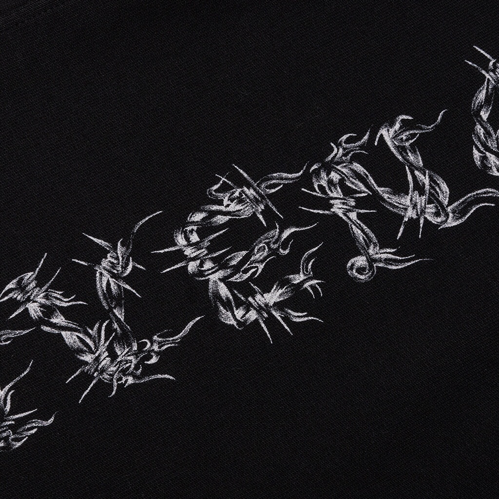 GIVENCHY BARBED WIRE BERMUDA - BLACK - 4