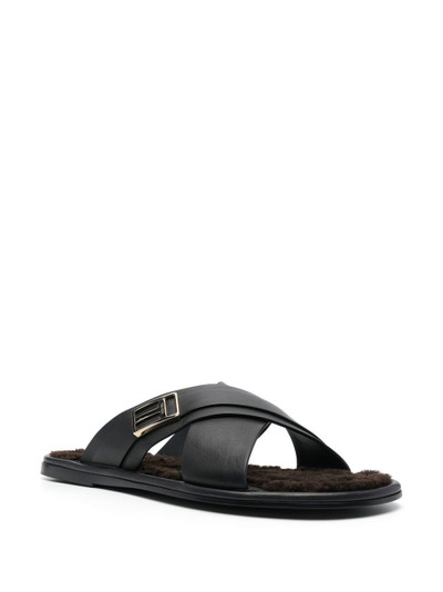 TOM FORD Wicklow leather sandals outlook