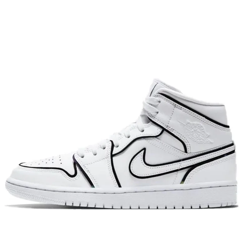 (WMNS) Air Jordan 1 Mid SE 'Iridescent Trim' CK6587-100 - 1