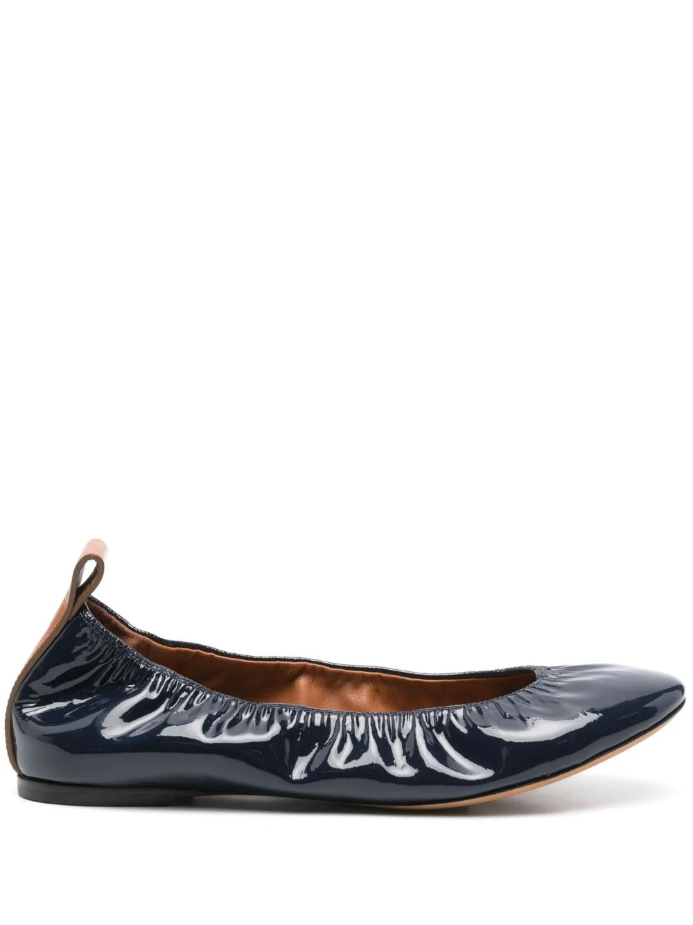 The leather ballerina flat - 1