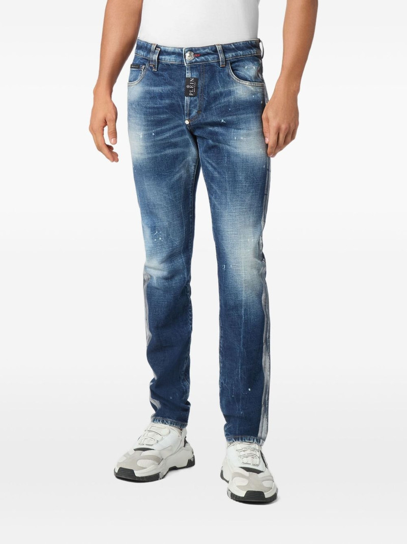 Paisley Bandana super-straight jeans 3