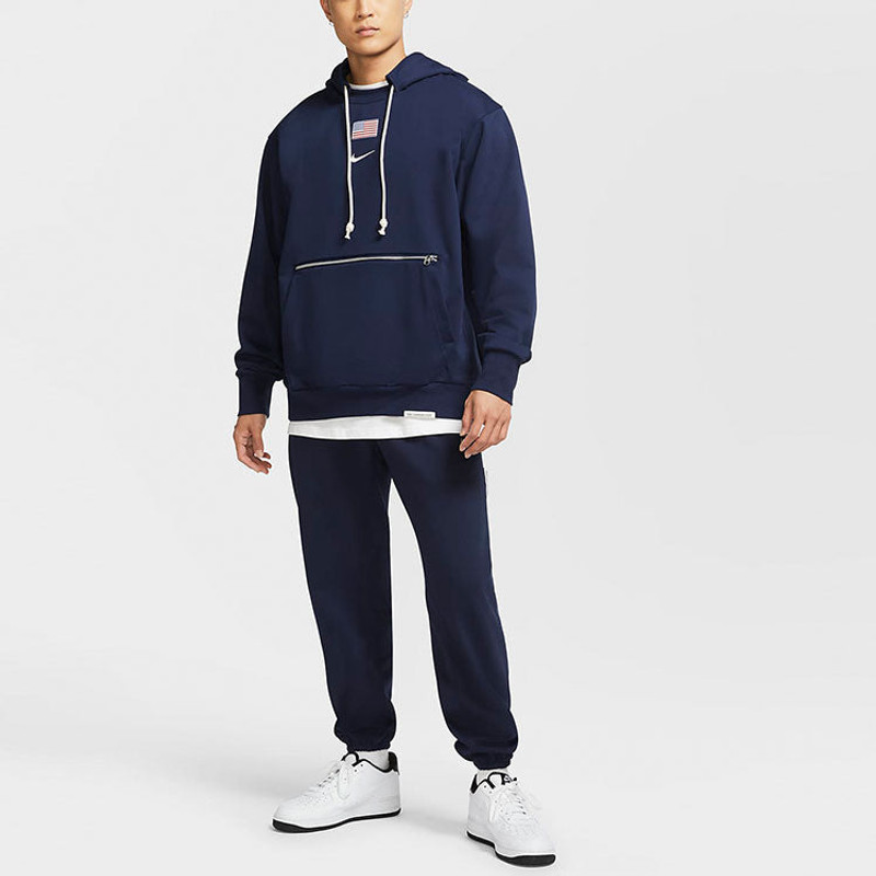 Men's Nike Casual Sports Large Logo Pullover Navy Blue DA0109-419 3